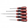 Jgo c/5 desarmadores combinados mango comfort grip